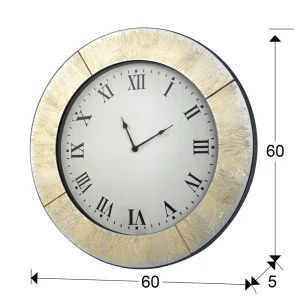 RELOJ ·AURORA· ORO Ø60