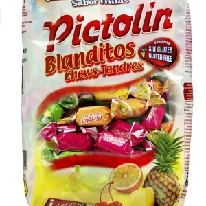 Pictolín Blanditos - Caramelos masticables con sabor a frutas - Bolsa de 1kg